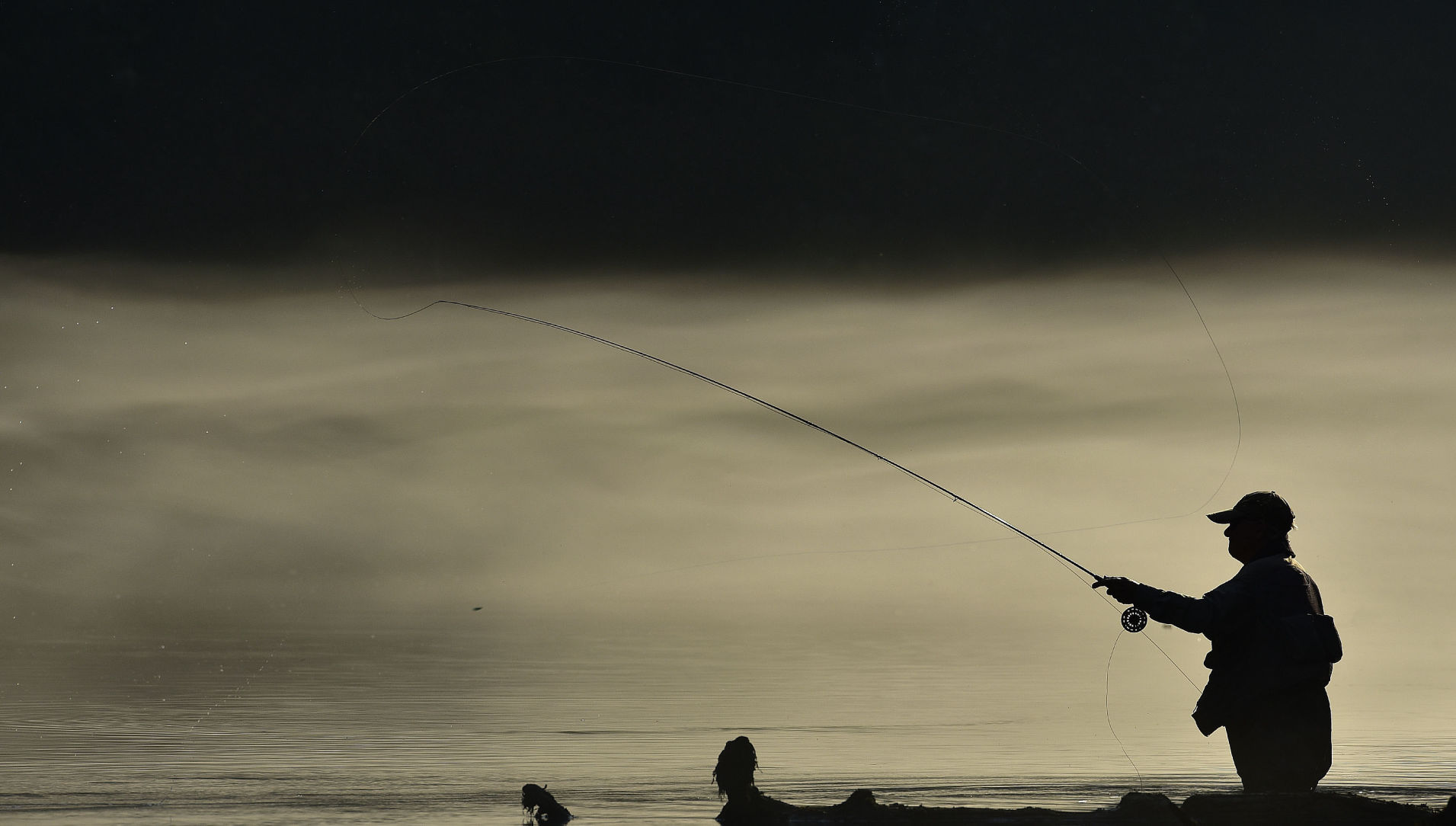Early morning fishing